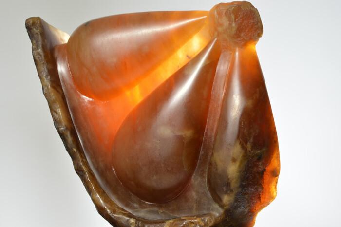 Citrus2 alabaster sculpture